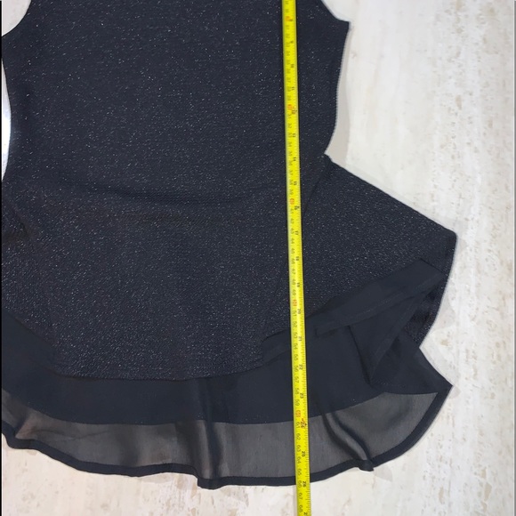 Mimi Chica sparkly black sleeveless top - Picture 15 of 15